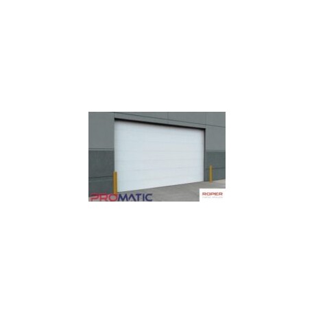 PORTON SECCIONAL LISO BLANCO 12X7