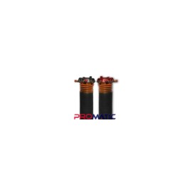 RESORTE PARA PORTONES ASCENDENTES NARANJA CALIBRE 273X2X38 DERECHO CONO NEGRO