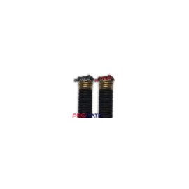 RESORTE PARA PORTONES ASCENDENTES ORO CALIBRE 250X2X30 IZQUIERDO CONO ROJO